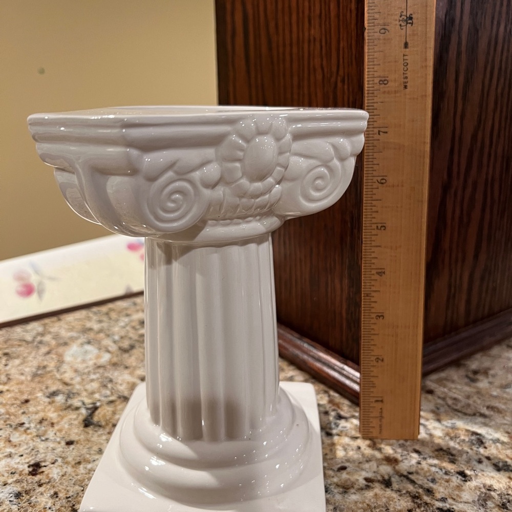 White candlesticks